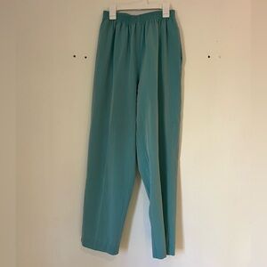 Women’s Retro 90’s Aqua Elastic Waist Pants